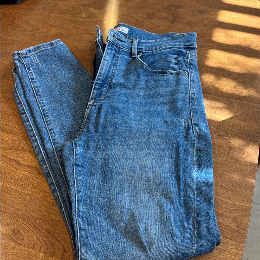 LOFT Light Blue Denim Pants